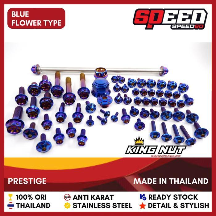 Probolt Full Set Rx King Baut Stainless King Nut Thailand Original