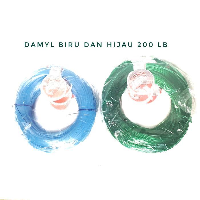 Senar Damyl Biru Hijau 200 LB