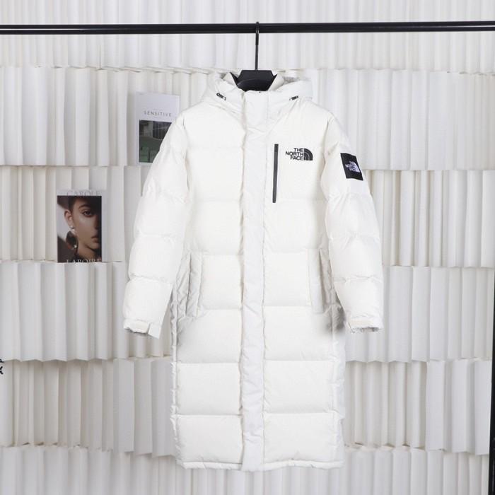 TNF The North Face Long Puffer Jacket White