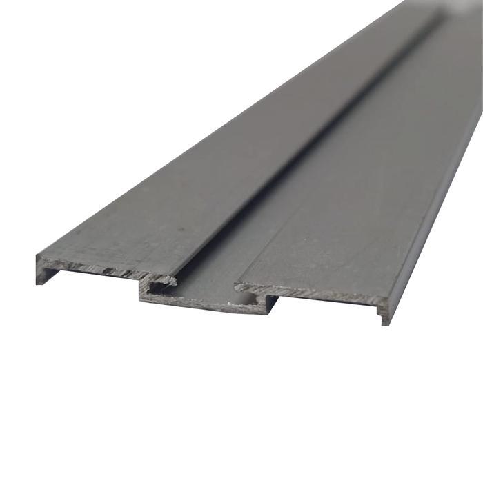 Profil Sambungan Polycarbonate Alumunium - List Omega - Warna Silver