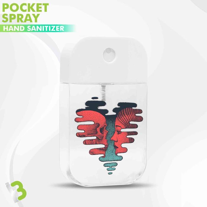h06a- Custom Hand Sanitizer Botol Pocket Sanitizer Spray Uv Print 1 Sisi