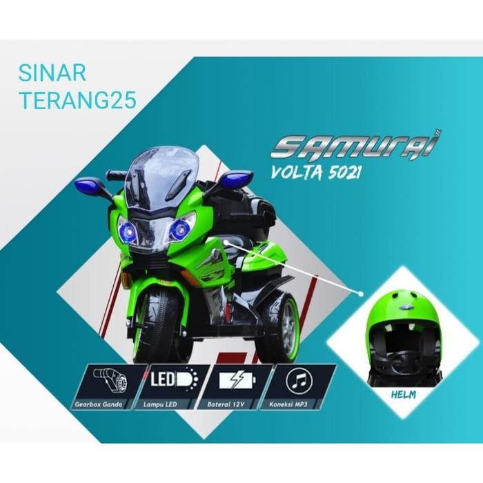 MOTOR ANAK AKI VOLTA SAMURAI 5021 REMOTE+HELM Control Remote