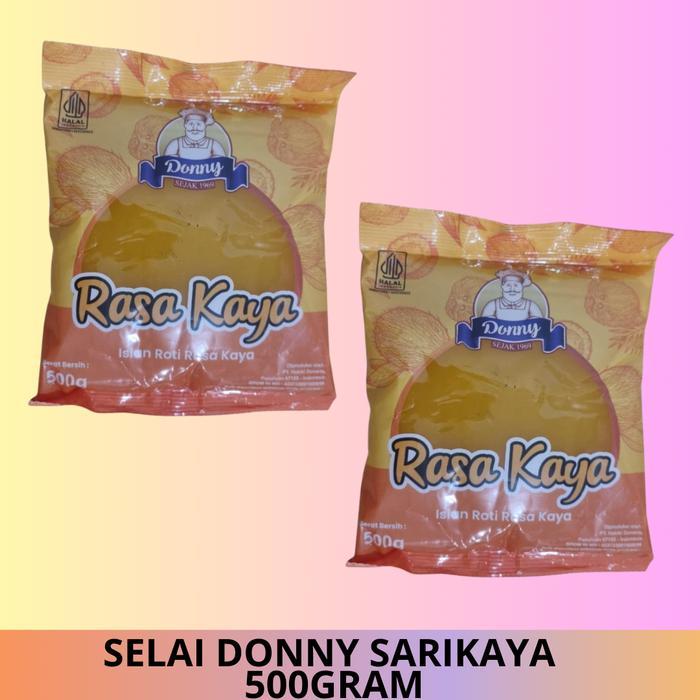 87ekcr- Donny Srikaya - Selai Pandan - Selai Srikaya -500 Gr