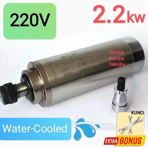 ototr- Spindle Motor Cnc Router 80 80Mm Water Cooling Cooled 2 2.2Kw 2.2 Kw