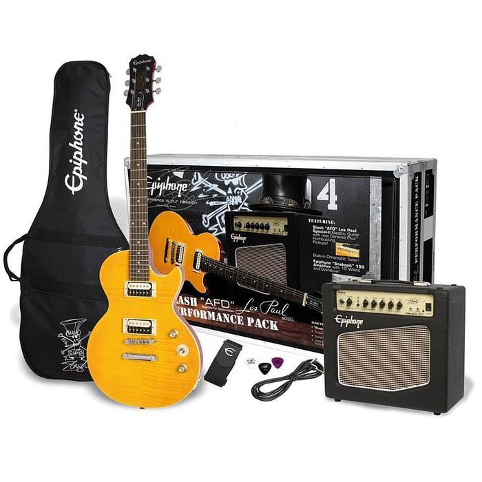 Jual Epiphone Slash AFD Slash Les Paul Performance Pack electric guitar