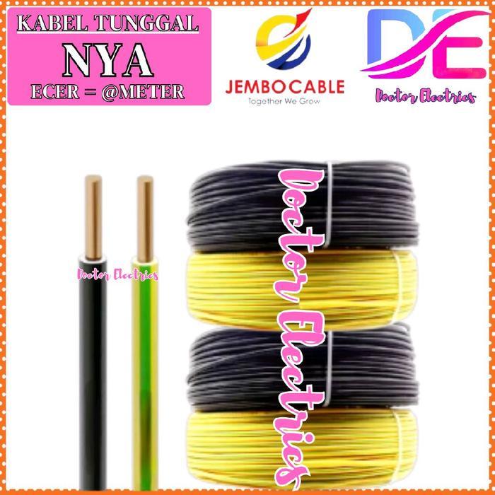 [Voucher] [ECER=@METER] JEMBO KABEL TUNGGAL KAWAT CABLE NYA 50mm 1x50mm 1x50.0mm 1x50,0mm 1 x 50.0mm