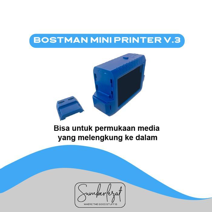 Bostman Mini Printer Handheld - Alat Mesin Cetak Expired Date