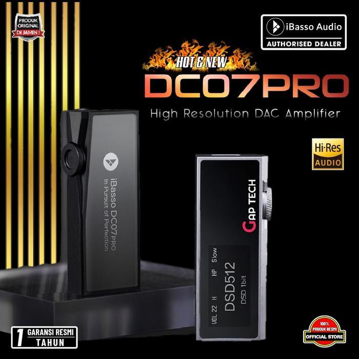 Ibasso Dc07Pro / Dc07 Pro / Dc 07Pro / Dc 07 Pro High Resolution Portable / Dongle Usb Dac &