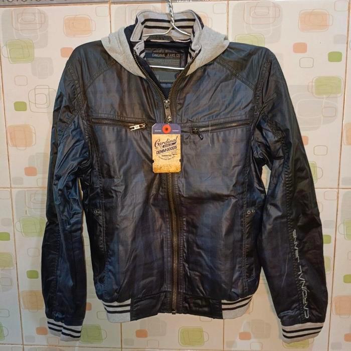Jaket Cardinal Hoodie CAJAI001 - Navy -Size : L - ORIGINAL 100%-PRIA