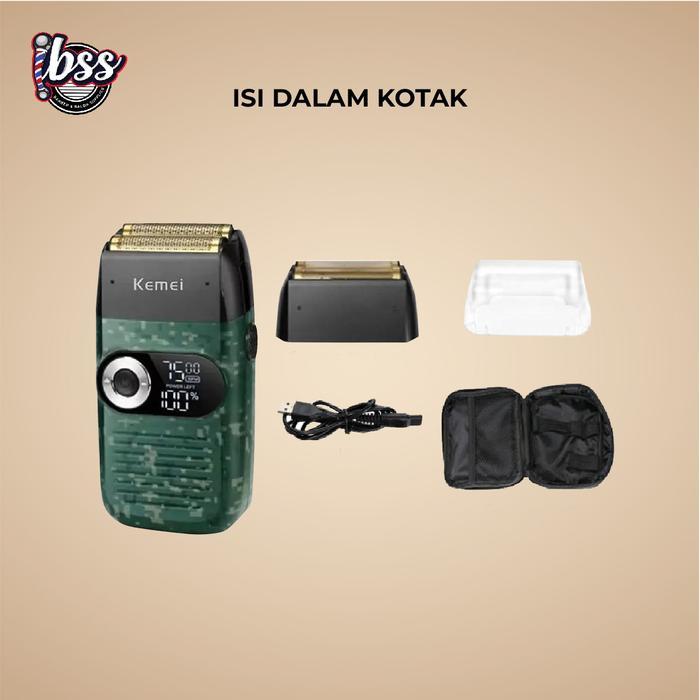 czdc- Kemei 2027 Km 2027 Army Shaver Digital