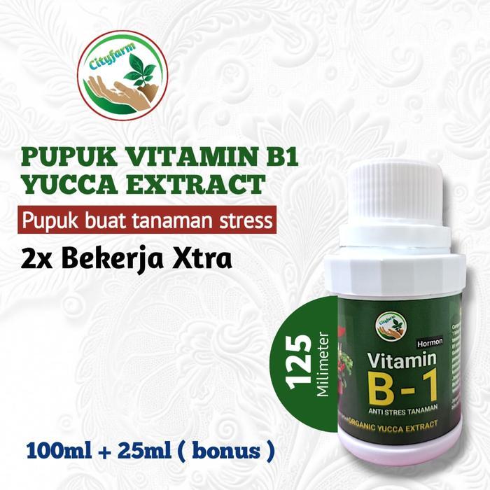 Vitamin B1 Premium Nutrisi Tanaman Anti Stress Kualitas Import