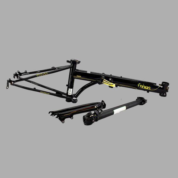 Frameset frame fnhon storm black gold 20 inch 406 / 451 Disc brake