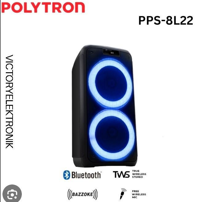 Speaker Karaoke Portable Polytron Pps 8L22