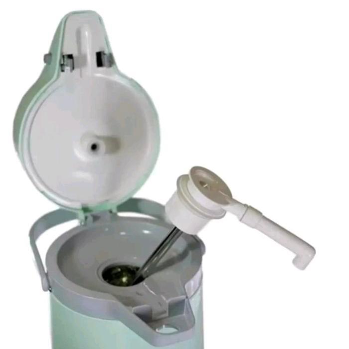 pqdq- Selang Termos Pompa Air Panas 2 Liter Lion Star - Selang Termos Pencet Lion Star -