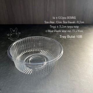 TRAY BULAT BENING MIKA TANPA TUTUP