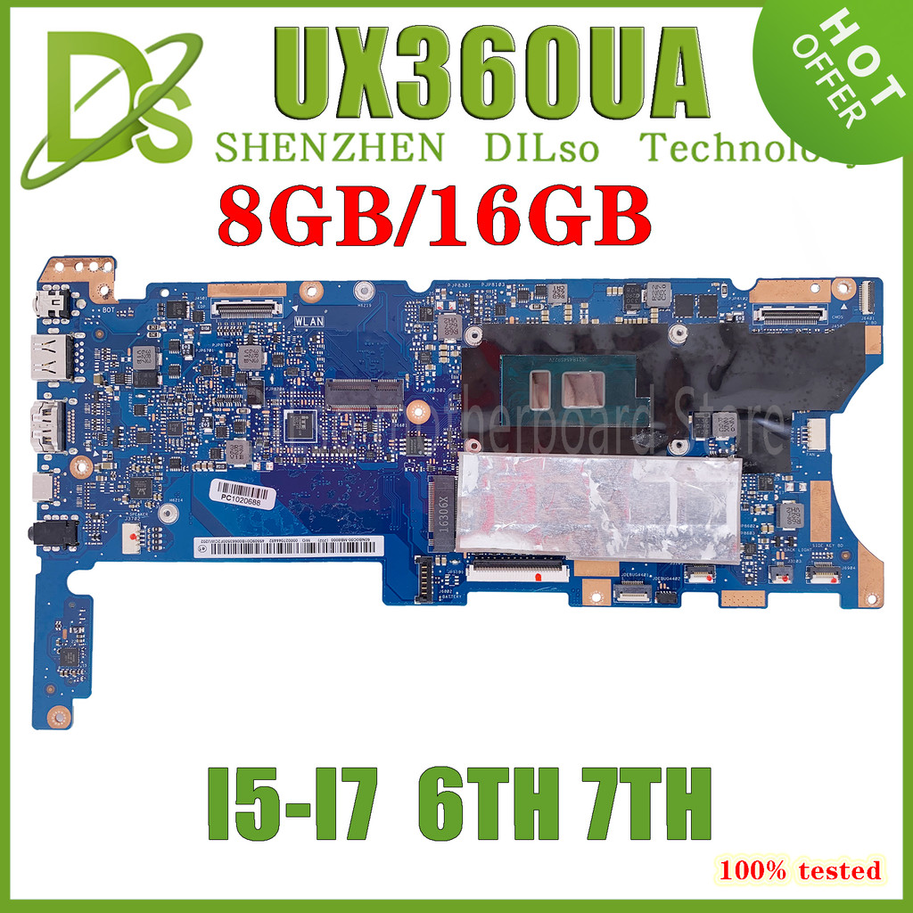 Kefu Ux360Ua Mainboard For Asus Zenbook Flip Ux360Uak Ux360U Notebook Motherboard With I5/I7 6Th 7Th
