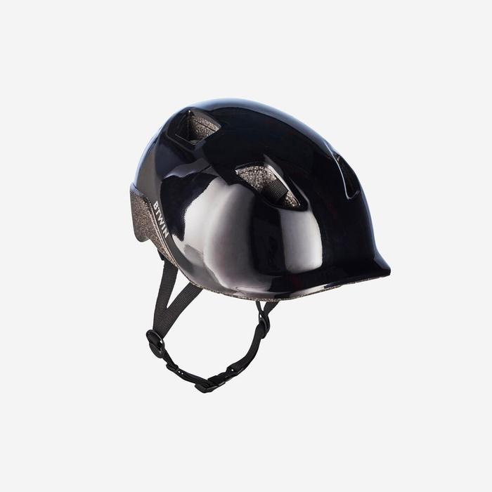 DECATHLON BTWIN HELM SEPEDA ANAK 100 - HITAM - 8737453