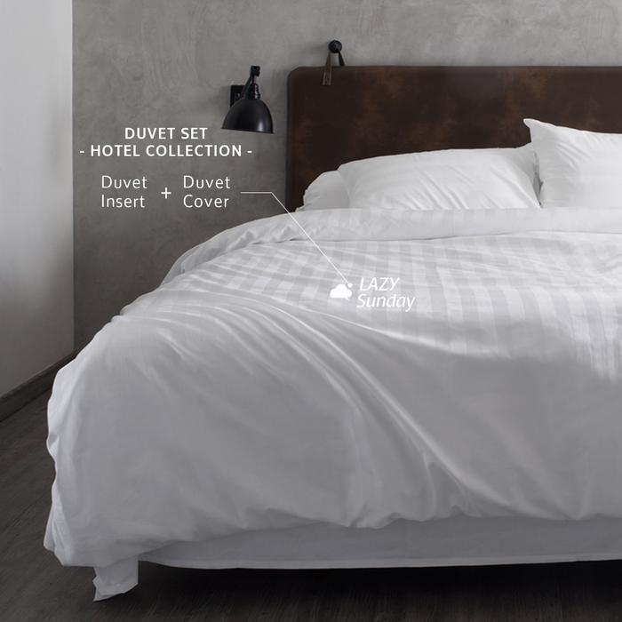 Paket Inner Duvet / Quilt Insert + Duvet Cover / Quilt Cover Hotel