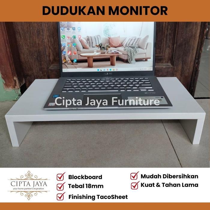 TECTNO- Cipta Jaya - Custom Dudukan Meja Stand Lebar 25 Dan 30 Tatakan Monitor