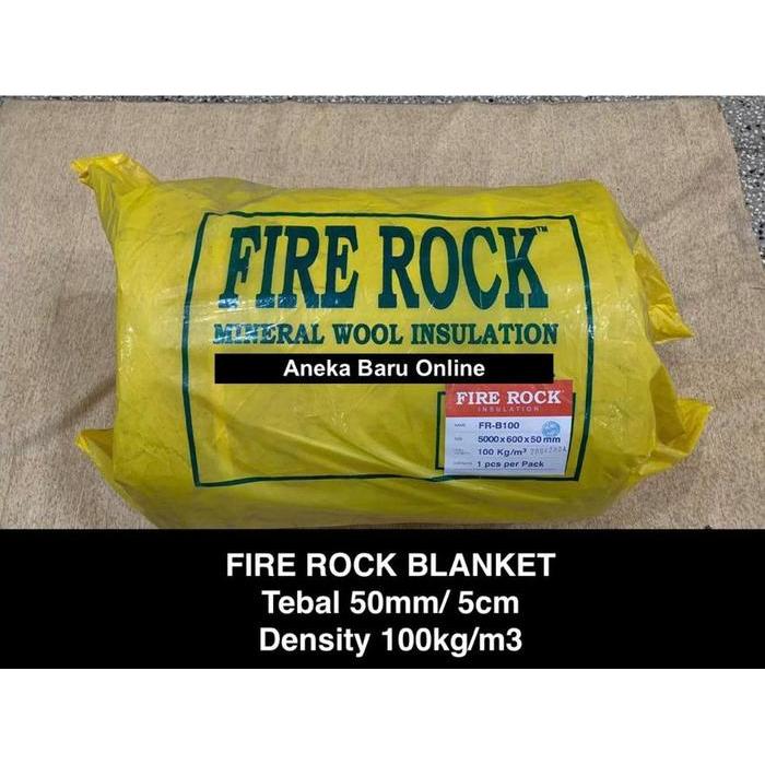 Rockwool Blanket - Density 100 - Insulator Peredam panas suara