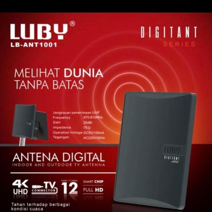 ID ANTENA TV DIGITAL LUBY LB-ANT 1001/ ANTENA TV DIGITAL