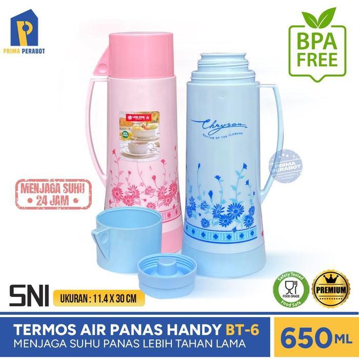 Termos Air Panas 650Ml Lion Star Handle Handy Thermos BT-6