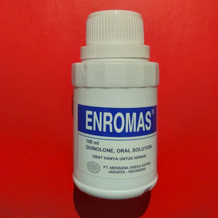 BRIDTIS- Enromas Obat Ayam Diare Crd Snot Cholera Diare Pilek Mycoplasma 100 Ml