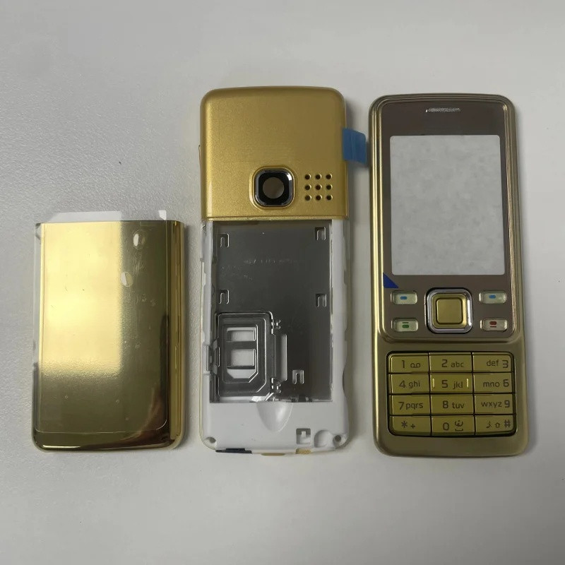 Complete Front Keyboard For Nokia 6300 C3 C3-00 C5 C5-00 6303 Battery Back Cover Housing Case