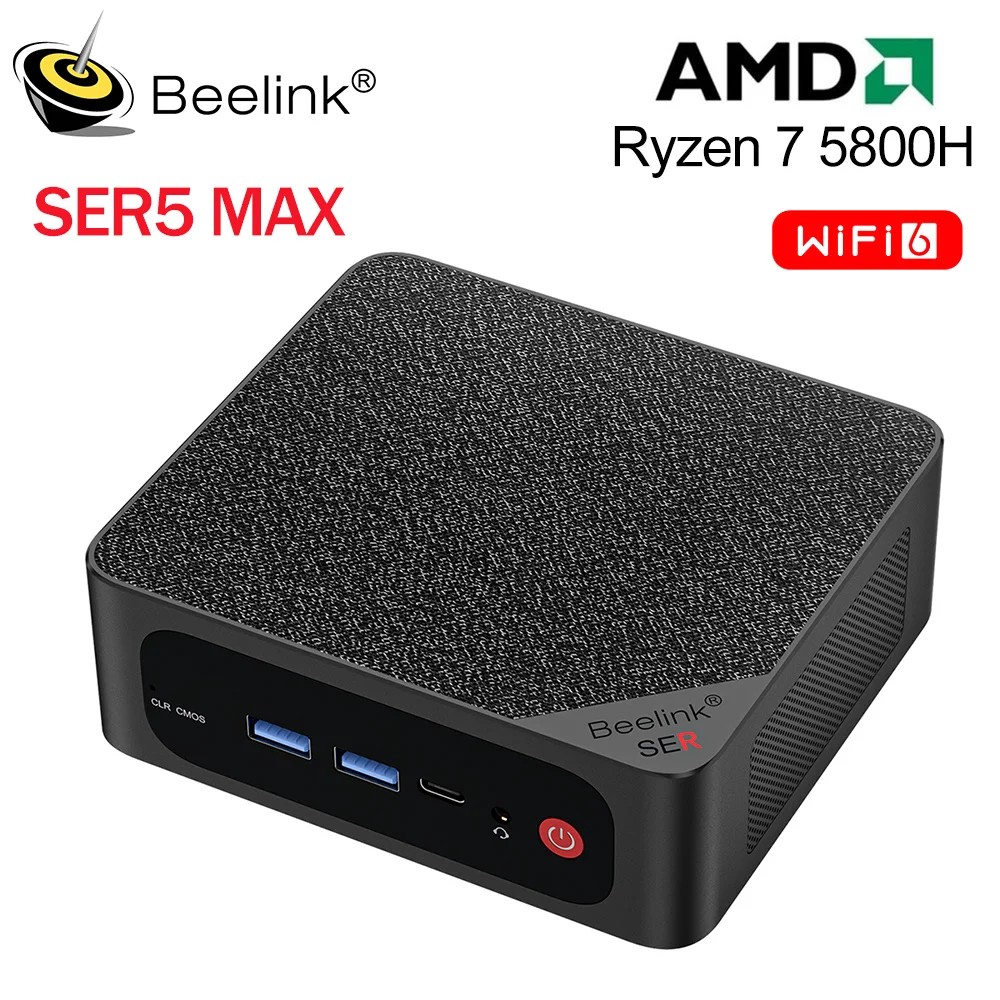 - Beelink Mini Pc Ser7 Amd Ryzen 7 7840Hs 5800H 5700U 5 5560U Ser5 Pro