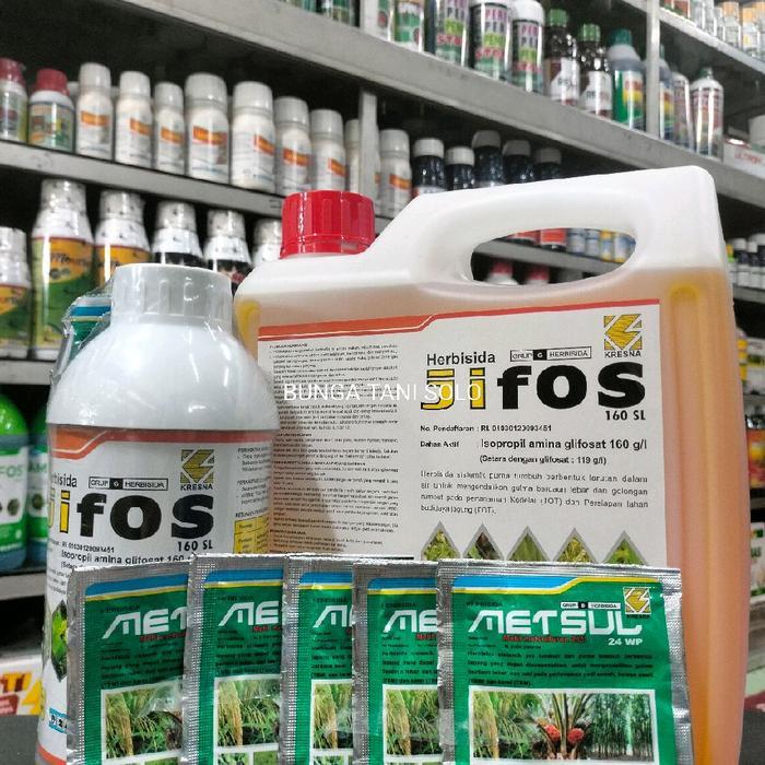 JIFOS 160SL - Herbisida Sistemik Racun Rumput Liar