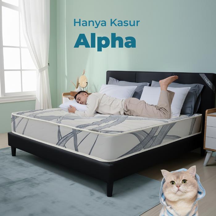 Kasur Spring Bed Inthebox Alpha - Free Bantal