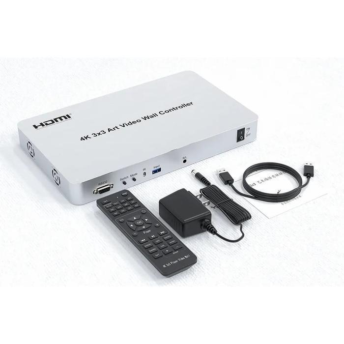 Hdmi Video Wall 3X3 Controller & Player Support 4K