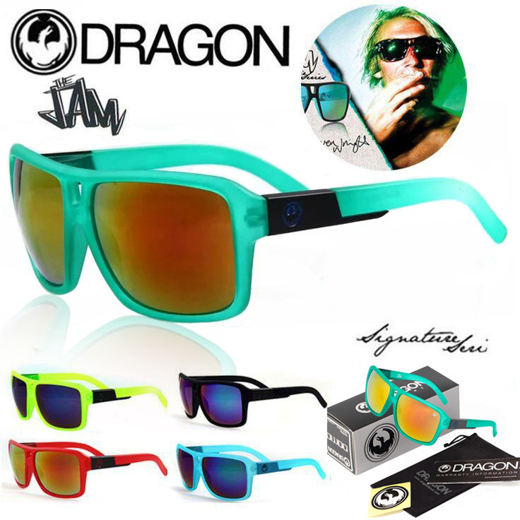 Dragon Square Sunglasses Men Women Vintage Brand Designer Driving Fishing Eyewear UV400 Rectangle
