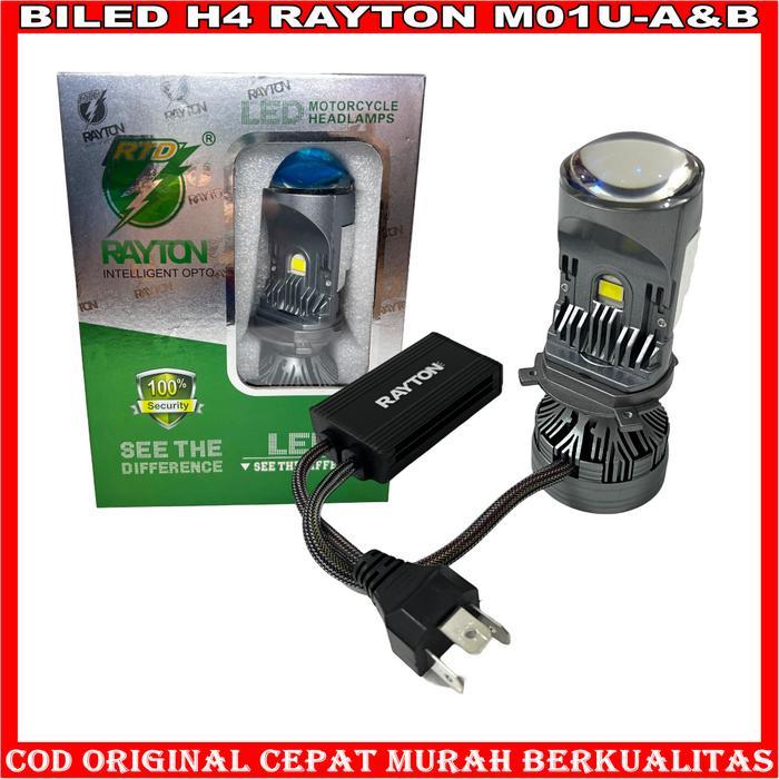 Bagus Rayton - Original Mini Led Projector H4 M01U Rtd Rayton Bluelens Mobil Motor Headlight