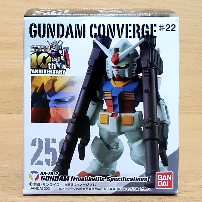 FW GUNDAM CONVERGE #22 [0079 OYW] #259 RX-78-2 [Final Decisive Battle]
