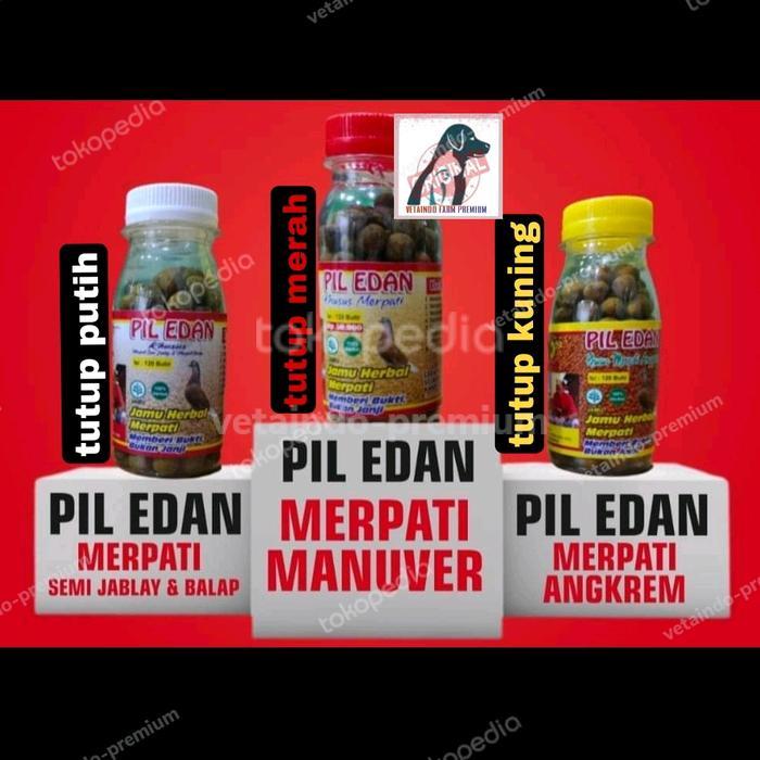 PIL EDAN MERPATI JAMU PILL EDAN BURUNG DARA GIRING BALAP KOLONG PILMRT
