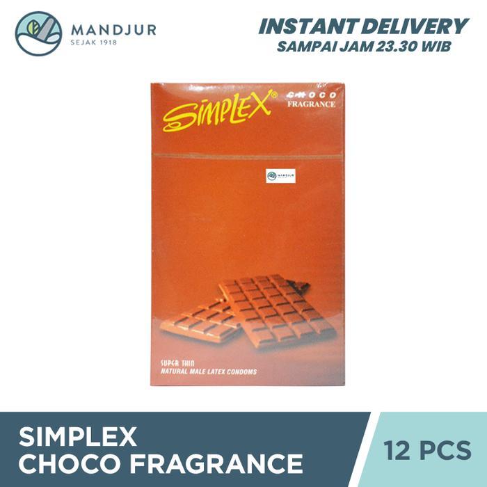 HORLIQUID- Kondom Simplex Choco Fragrance - Isi 12