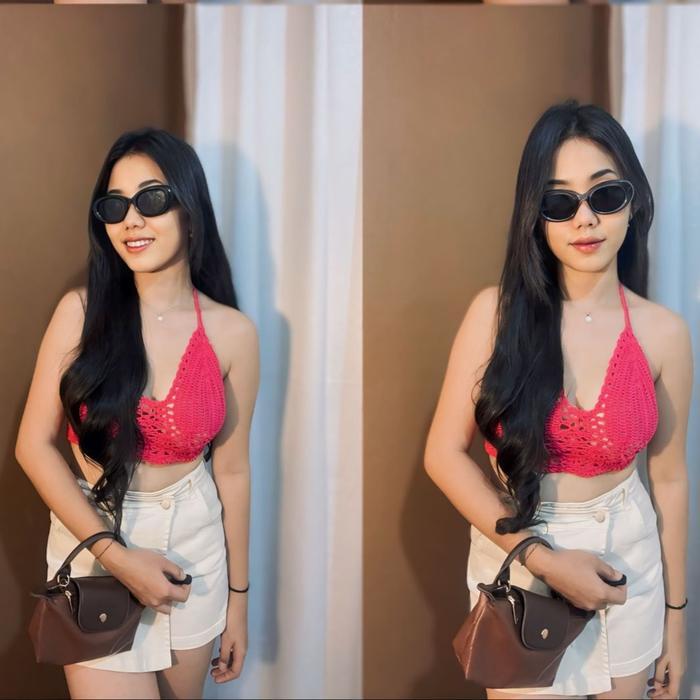 Premium Murah Bikini Rajut Hand Made Motif Kipas by Outfit.Bali