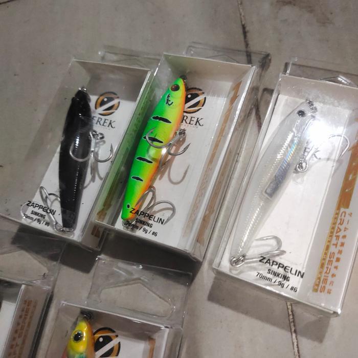 Umpan Lure Zerek Zappelin Singking 70 Mm 9 Gram Lure -Gratisongkir