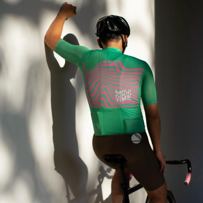Cycling Jersey Sepeda Kniel Dead Pixel - Enjoy Series