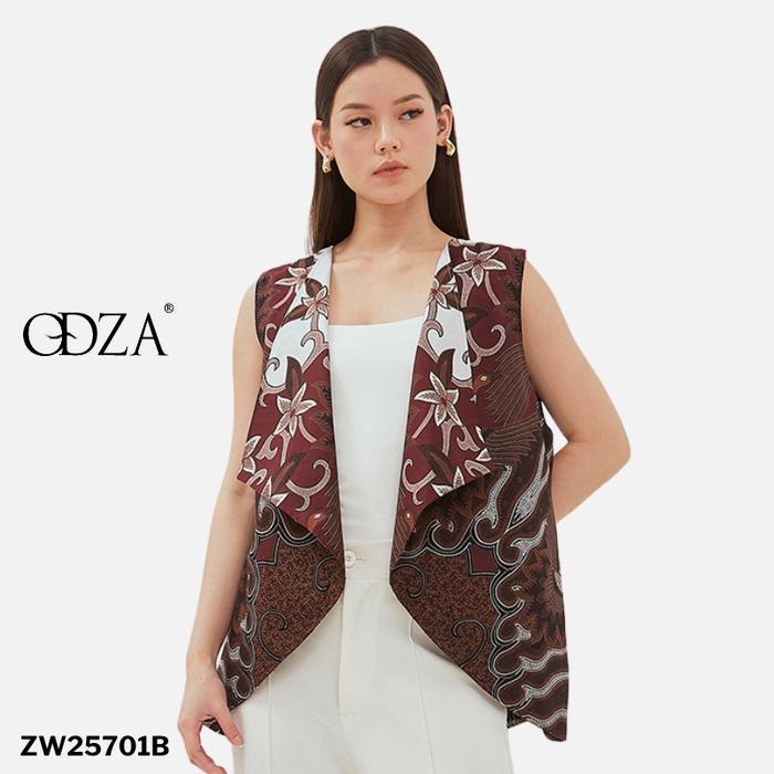 (COD) ODZA BAJU LUARAN ATASAN ROMPI BATIK OUTER WANITA BOLAK BALIK ALL SIZE ADIRAGA MOTIF KATUN