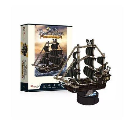 Cubicfun The Queen Anne'S Revenge S -3D Puzzle