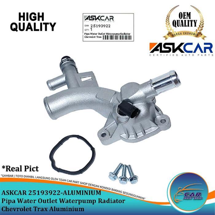 Pipa Water Outlet Waterpump Radiator Chevrolet Trax Aluminium
