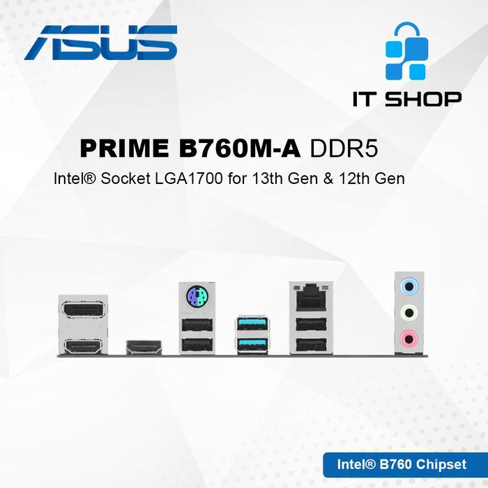 MOTHERBOARD ASUS PRIME B760M-A DDR5