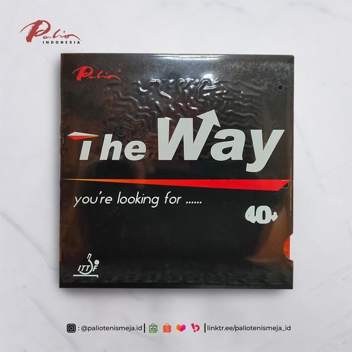 Karet Tenis Meja Palio The Way 40+ Original