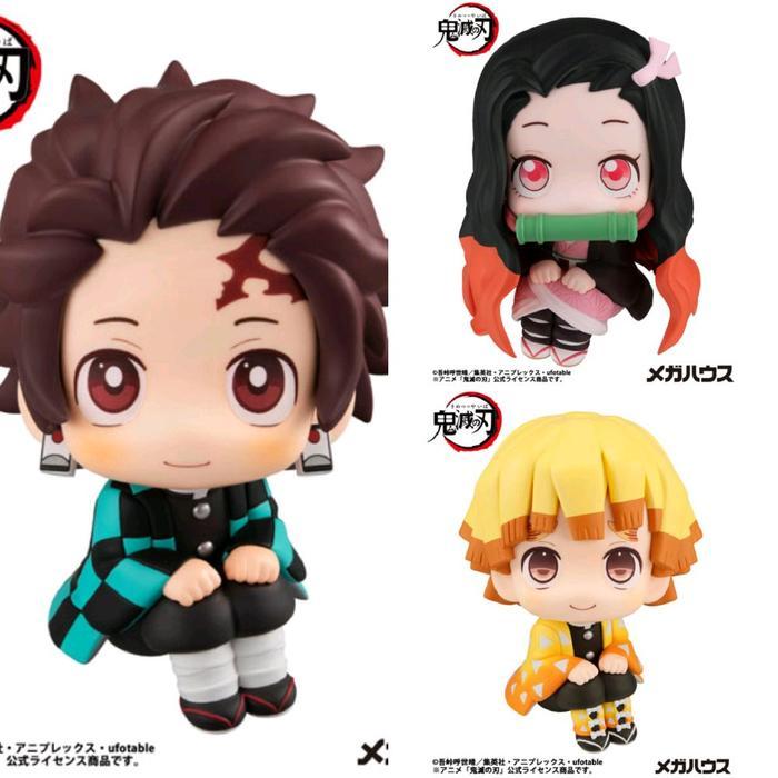 Lookup Figure Kimetsu No Yaiba Tanjiro Kamado & Nezuko Kamado & Zenitsu Agatsuma 1125