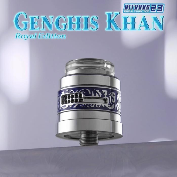 RDA NITROUS ROYAL EDITION 23MM GENGHIS KHAN AUTHENTIC BY KOKO SARANG