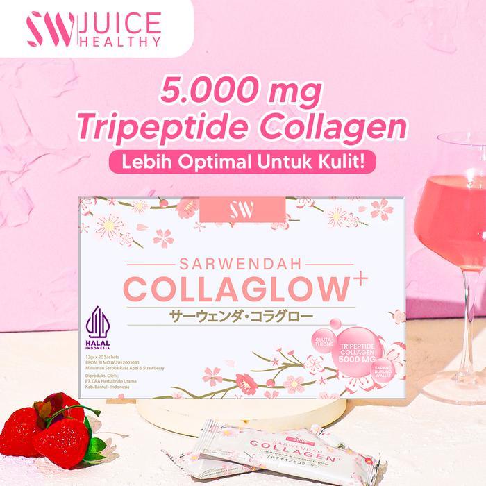 ymlz- Sarwendah Collagen 20 Sachet - Anti Aging - Anti Acne - Whitening Booster -