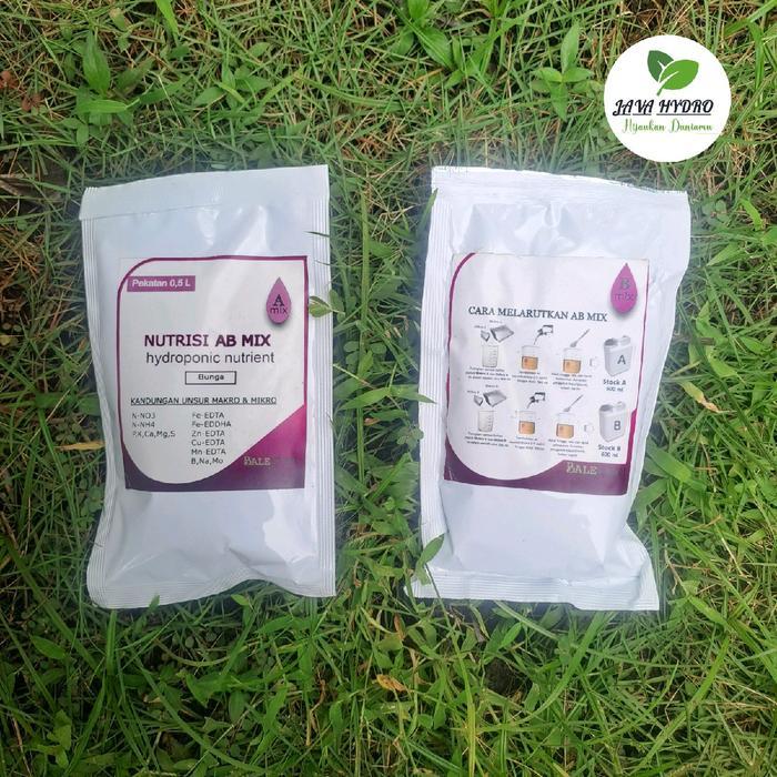 nutrisi hidroponik ab mix bunga 500ml abmix bunga