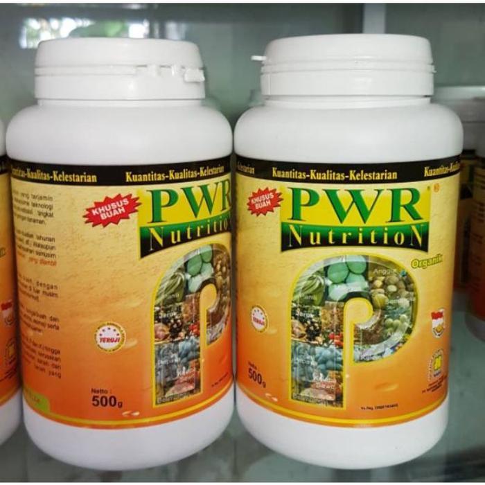 power nutrition 500gr /Pupuk power nutrisi pelebat buah /Pupuk organik nasa perangsang buah /Pupuk